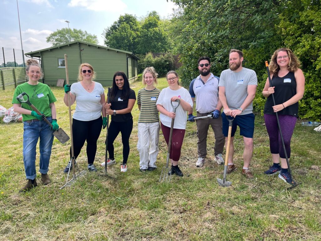 The Seashell Trust group volunteering day