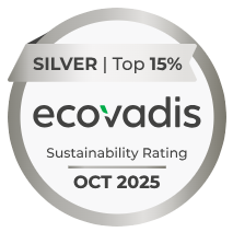 Ecovadis silver logo 2025